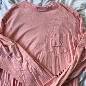 Pink Vineyard Vines Longsleeve
